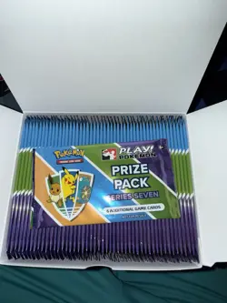 1 Factory Box of 50 Sealed Pokemon Play League Prize Packs Series 7 - Image 1
