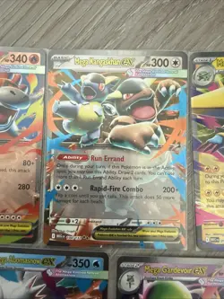 Pokemon Mega Evol MEGA EX Lot x10; mega Lucario, latias, absol, Venusaur, etc. - Image 3