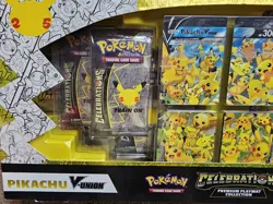 Pokemon TCG: Celebrations Pikachu V-Union Special Collection Box New Sealed 2021 - Image 1