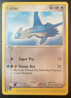 Pokemon Latios 015 - Black Star Promo Nintendo Promo - Image 1