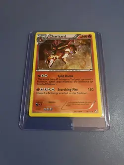 Pokemon TCG Charizard Holo Rare Legendary Treasures 19/113 NM Condition - Image 4