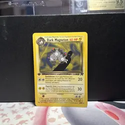 Dark Magneton (28) Team Rocket Rare Pokemon 28/82 1st Edition - Image 1