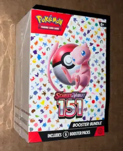 Pokemon Scarlett and Violet 151 Booster Bundle - Image 1