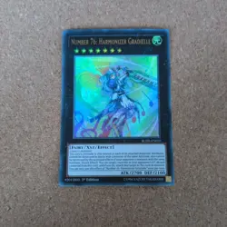 Yugioh Number 76: Harmonizer Gradielle BLHR-EN029 Ultra Rare 1st Edition NM - Image 1