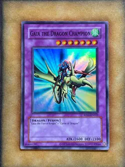 Yugioh Gaia the Dragon Champion RP01-EN022 Super Rare 2024 Print NM - Image 1