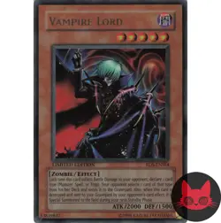 Yugioh Vampire Lord RDS-ENSE4 Ultra Rare Limited Edition MP - Image 1