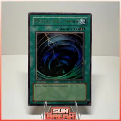 Magic Ruler #MRL-047 Mystical Space Typhoon Ultra Rare - DMG - Image 1