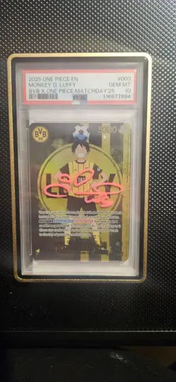Monkey.D.Luffy (BVB x One Piece Campaign) ST13-003 Signed By Collen - Image 1