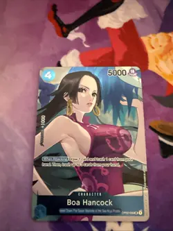 One Piece - Boa Hancock OP02-059 Paramount War Foil English NM Box Topper - Image 1