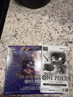 One Piece OP-14 The Azure Sea’s Seven English Booster Box(24 Packs) IN HAND SHIP - Image 1
