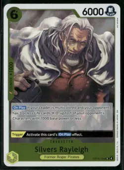 One Piece The Azure Sea's Seven Silvers Rayleigh R OP-14-108 - Image 1