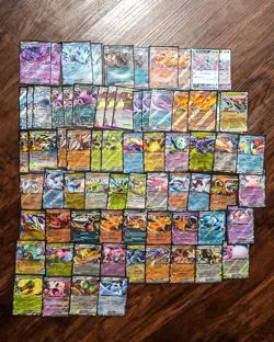 Pokemon TCG Card Collection Mixed Set with Holo and Rare Cards - Image 1