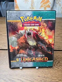 Pokemon TCG Mini Card Binder HS Unleashed 13 Sheets Ultrapro 2010 - Image 1