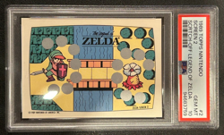 Legend of Zelda 1989 Topps Nintendo Scratch-Off PSA 10 GEM MINT Card Screen 2 - Image 1