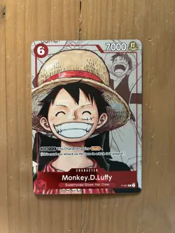 One Piece TCG 25th Premium Collection Alt Art Monkey.D.Luffy P-001 Promo Card⚓ - Image 1