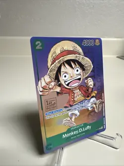 Monkey.D.Luffy 1st Anniversary Tournament P-037 One Piece Promotion Cards Foil - Image 2