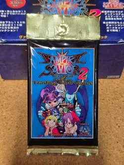 Vampire Savior 2 Capcom Booster Packs 10 Cards Booster Pack TCG. Sealed - Image 1