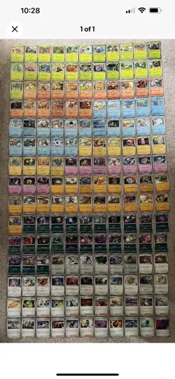 Destined Rivals Complete Base Set 165 Cards, All Rare Holo, Uncommon And Common - Image 1
