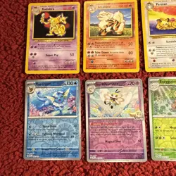 Pokemon Card Lot 2025, 1995 Persian Magmortar Kadabra Valereon 10 Cards In Pic - Image 2