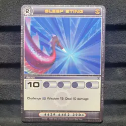 Chaotic Card SLEEP STING. 😮 SEE PICS. COMBINED SHIPPING - Image 1