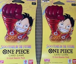 One Piece Card Game 12-card booster pack 500 Years in the Future ! 2 Pack Lot 🔥 - Image 1