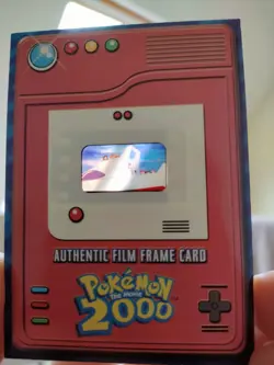 ✔ TOPPS Film Frame Movie 2000 Pokemon Authentic Card Pikachu Lugia Ash - Image 1