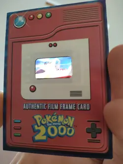 ✔ TOPPS Film Frame Movie 2000 Pokemon Authentic Card Pikachu Lugia Ash - Image 2