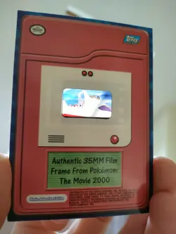 ✔ TOPPS Film Frame Movie 2000 Pokemon Authentic Card Pikachu Lugia Ash - Image 3