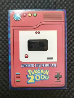 ✔ TOPPS Film Frame Movie 2000 Pokemon Authentic Card Pikachu Lugia Ash - Image 4