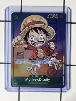 Monkey.D.Luffy (Gen Con 2023) P-037 One Piece Promotion Cards Foil - Image 1