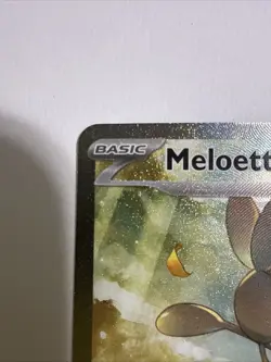 Pokemon TCG Meloetta Ex SIR 167/086 Black Bolt Near Mint Raw Card - Image 3
