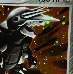 HOLO BLEED Aggron Ex 95/100 EX Sandstorm SWIRL 2003 Pokemon E-Series VTG Card NM - Image 5