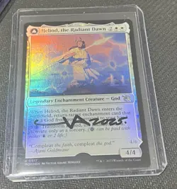 Heliod, the Radiant Dawn March of the Machine Signed Foil Artist Proof MTG RARE - Image 1