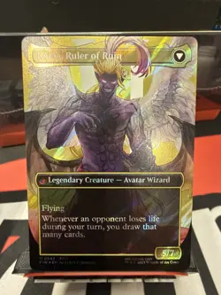 Kefka, Court Mage (0543) (Borderless) (Surge Foil) 543 M FINAL FANTASY MTG MAGIC - Image 2