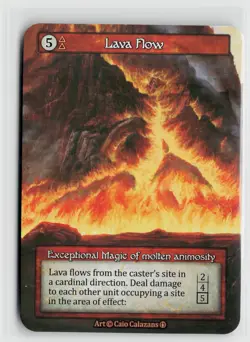 Sorcery Contested Realm Arthurian Legends Lava Flow x3 NM Exceptional - Image 1
