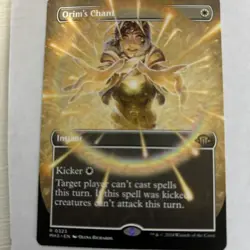 Orim's Chant (Borderless) Modern Horizons 3 Regular NM - Image 1