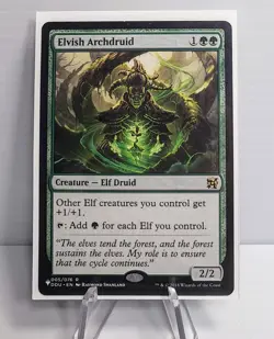 X 1 Elvish Archdruid NM-M Duel Decks Elves vs Inventors MTG Magic The Gathering - Image 1