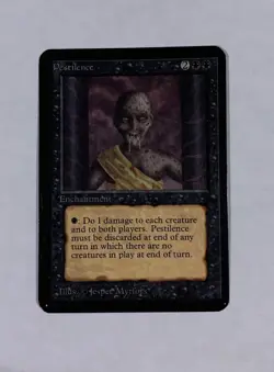 MTG Pestilence Alpha English "Vintage" - Image 1