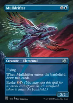 FOIL Mulldrifter (Borderless) - Double Masters 2022 (2X2) - Image 1