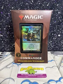 MTG Magic the Gathering Witherbloom Witchcraft Commander Deck Strixhaven Sealed - Image 1