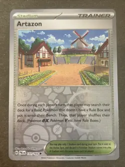 Artazon Uncommon SV02: Paldea Evolved 171/193 Reverse Holo Pokemon TCG NM - Image 1