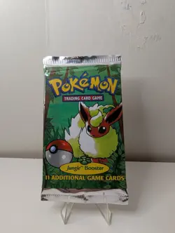 Jungle Booster Pack - Flareon Art - Sealed Pokemon - Heavy 21g+ - Image 2