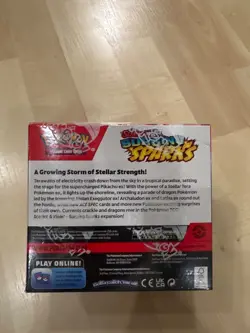 Surging Sparks Display Case/Booster Box Scarlet And Violet Pokemon Tcg 36 Packs - Image 2