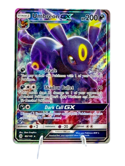 Pokemon TCG Umbreon GX Full Art Ultra Rare Holo 80/149 Sun and Moon LP/NM - Image 1