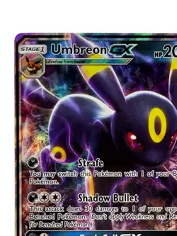 Pokemon TCG Umbreon GX Full Art Ultra Rare Holo 80/149 Sun and Moon LP/NM - Image 2