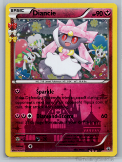 Pokemon TCG Generations Radiant Collection Holographic Diancie RC22/RC32 LP - Image 1