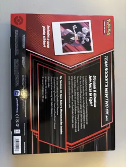 Team Rockets Mewtwo EX Box New Sealed Pokemon TCG - Image 3