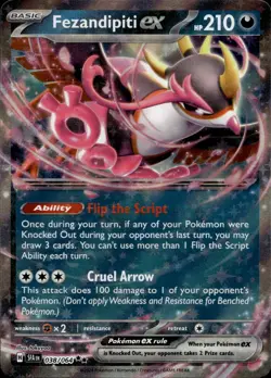 Fezandipiti ex 038/064 Double Rare Shrouded Fable Multi Item Discount NM - Image 1