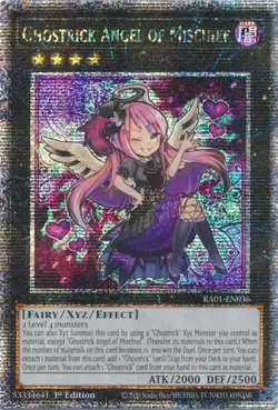 Ghostrick Angel of Mischief - RA01-EN036 - Quarter Century Secret Rare - Yugioh - Image 1