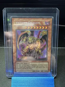 Yu-Gi-Oh Victory Dragon Secret Rare Limited Edition JUMP-EN011 MP - Image 1